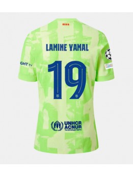 Barcelona Lamine Yamal #19 Ausweichtrikot 2024-25 Kurzarm